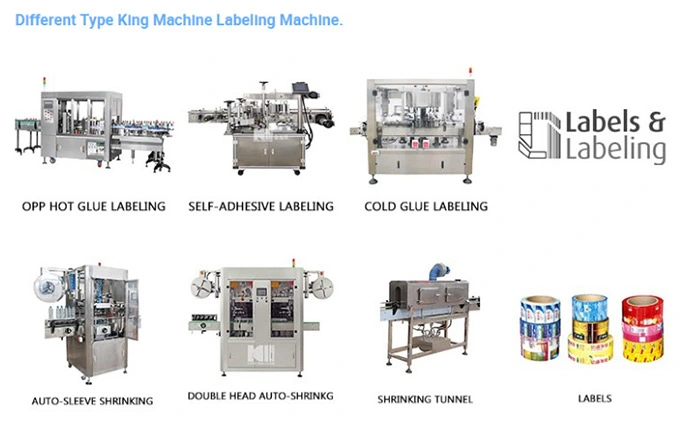 Bottle Wet Glue Labeling Machine (GL-08)