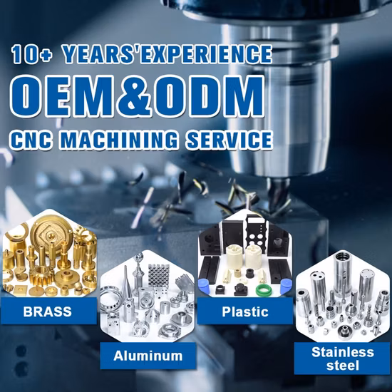 CNC Milling Machine for Brass Parts Custom Machining Non-Standard Precision Metal Parts